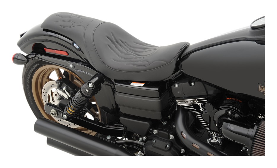 Harley-Davidsonシート Drag Specialties Predator Seat for 1986-2003 Harley Sportster