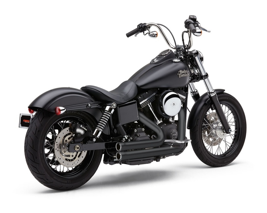 Cobra Speedster 909 Exhaust For Harley Dyna 2012-2017 - RevZilla
