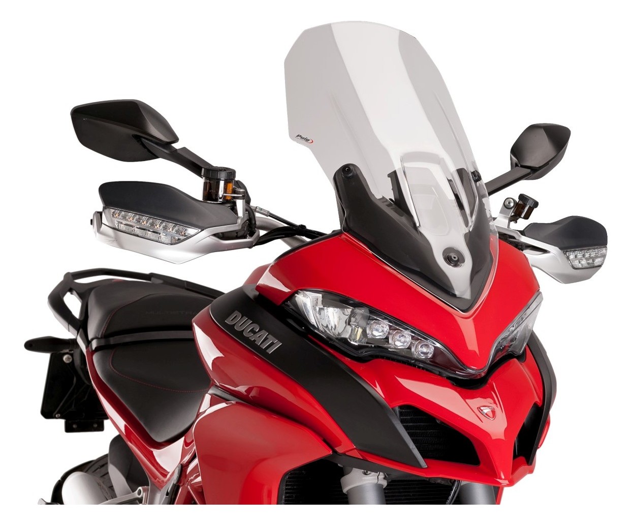 Puig Touring Windscreen Ducati Multistrada 950 / 1200 / S / Enduro / Pro / V2 2015-2024 Without Visor