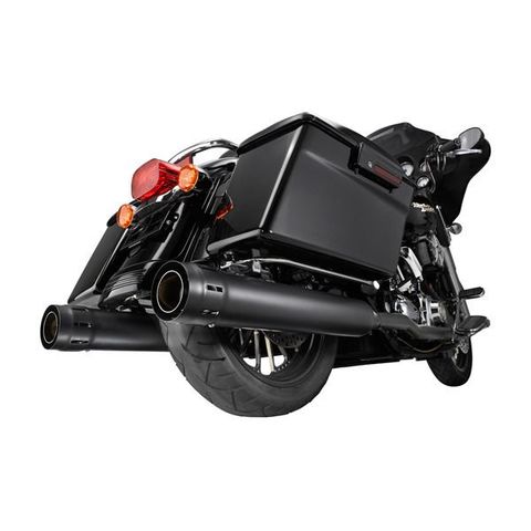 Firebrand Exhaust 4" Loose Cannon Slip-On Muffler For Harley Touring 2017-2026