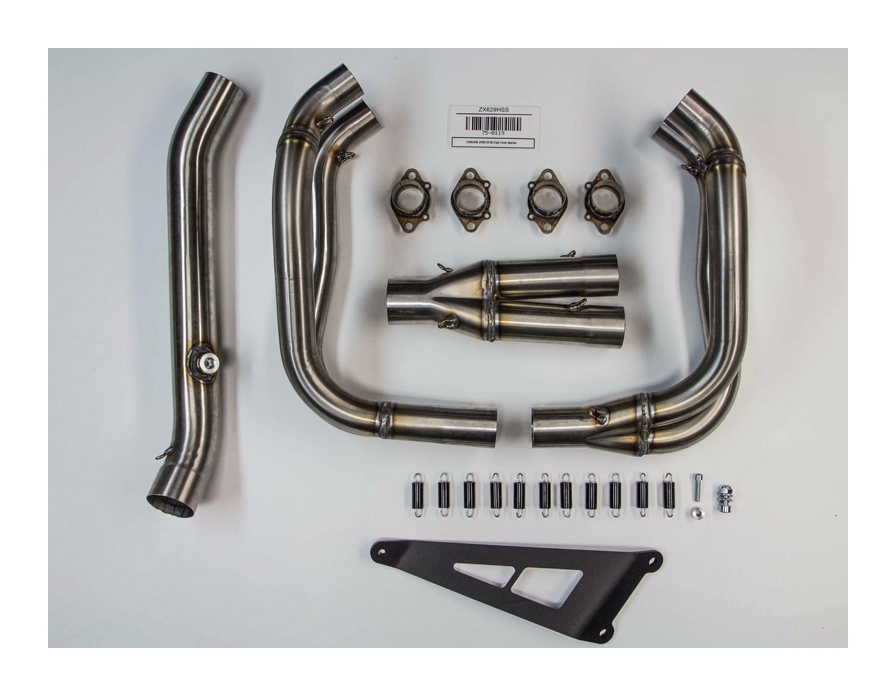 Hindle Exhaust Headers Kawasaki ZX6R / ZX636 20092016 RevZilla