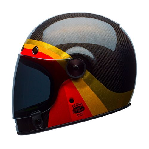 Bell Bullitt Carbon Chemical Candy Helmet RevZilla