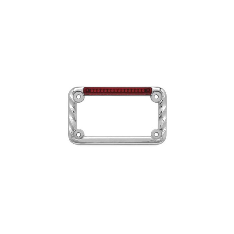 Signal Dynamics Twisted Bar LED License Plate Frame RevZilla