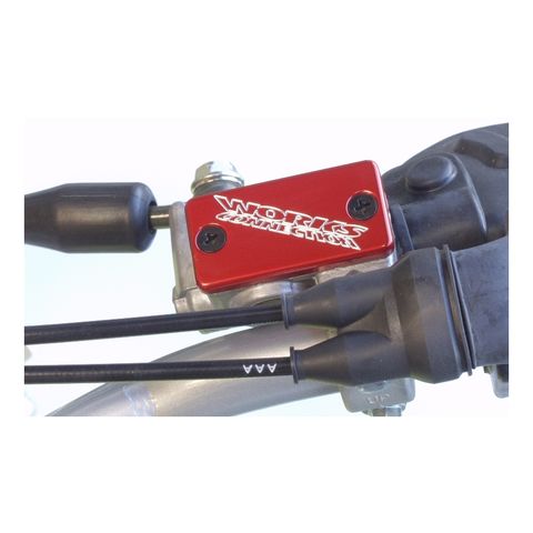 Works Connection Front Brake Reservoir Cover Suzuki RM125 / RM250 1997-2003
