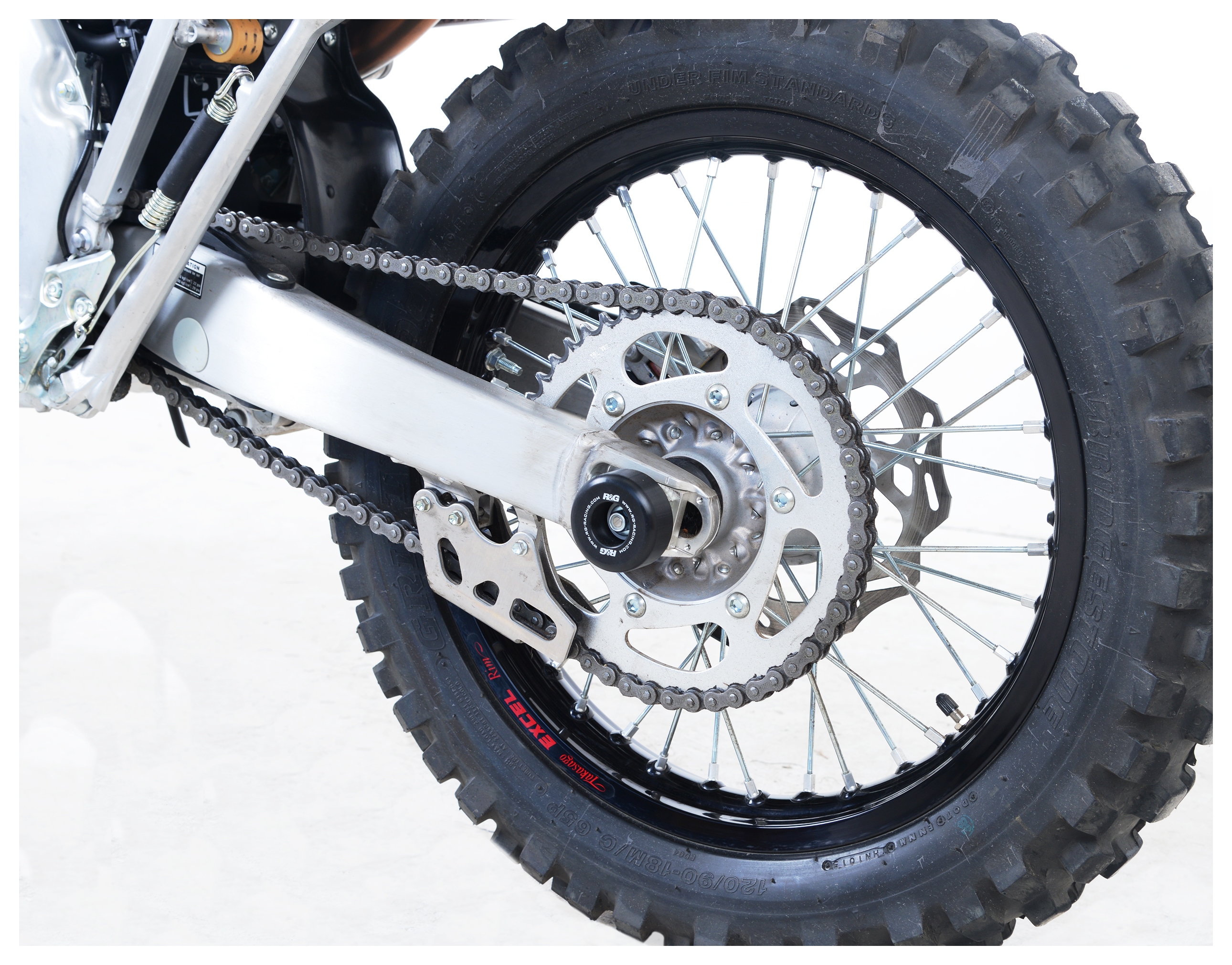 R&G Racing Rear Axle Sliders Yamaha WR450F 20122015 RevZilla