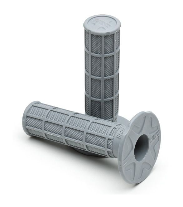 Pro Taper Single Density Full Waffle Grips Soft/Light Grey