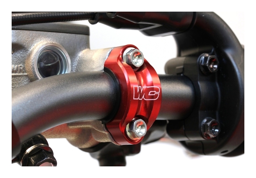 Works Connection Rotating Master Cylinder Clamp Honda / Kawasaki / KTM / Suzuki / Yamaha / Stark N/A