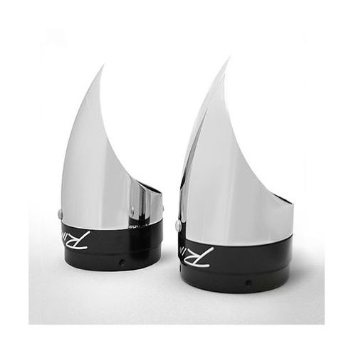 Rinehart Exhaust 3 1/2" Moto End Caps RevZilla