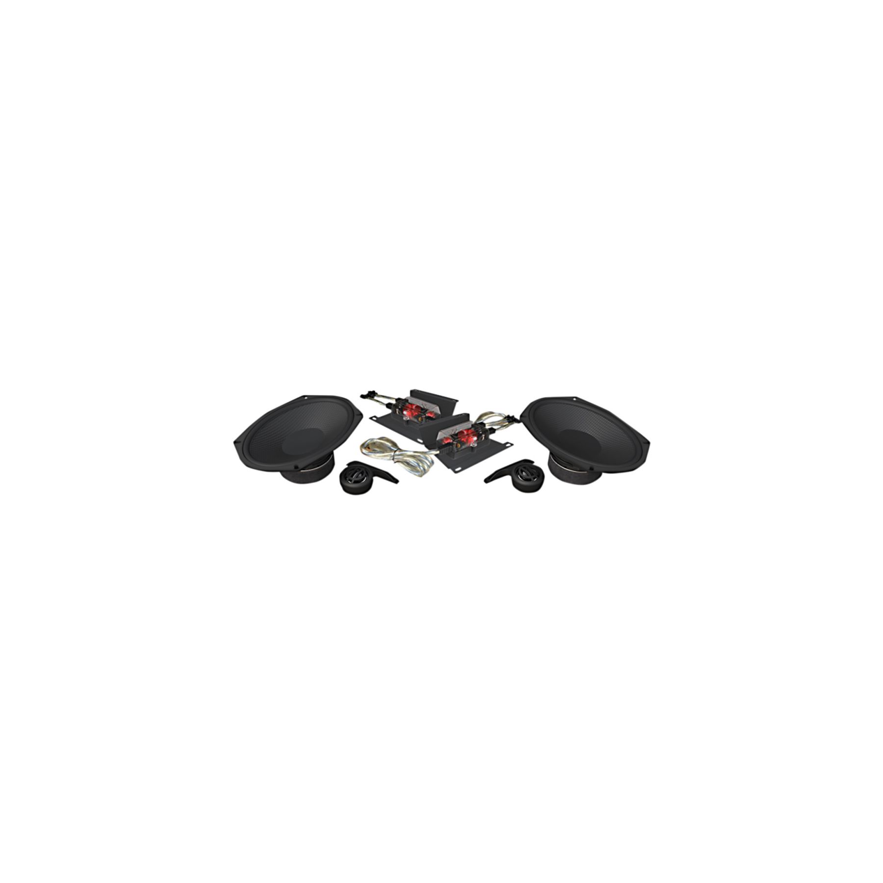 Wild Boar By Hogtunes 6 x 9 300 Watt Speakers For Harley Touring 2014-
