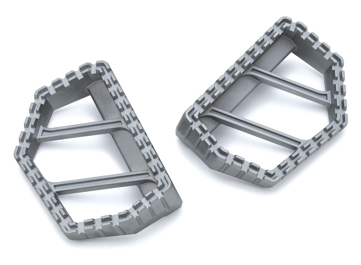 Kuryakyn 5772 Motorcycle Foot Control Component: Phantom Mini Board Floorboards Without Adaptors
