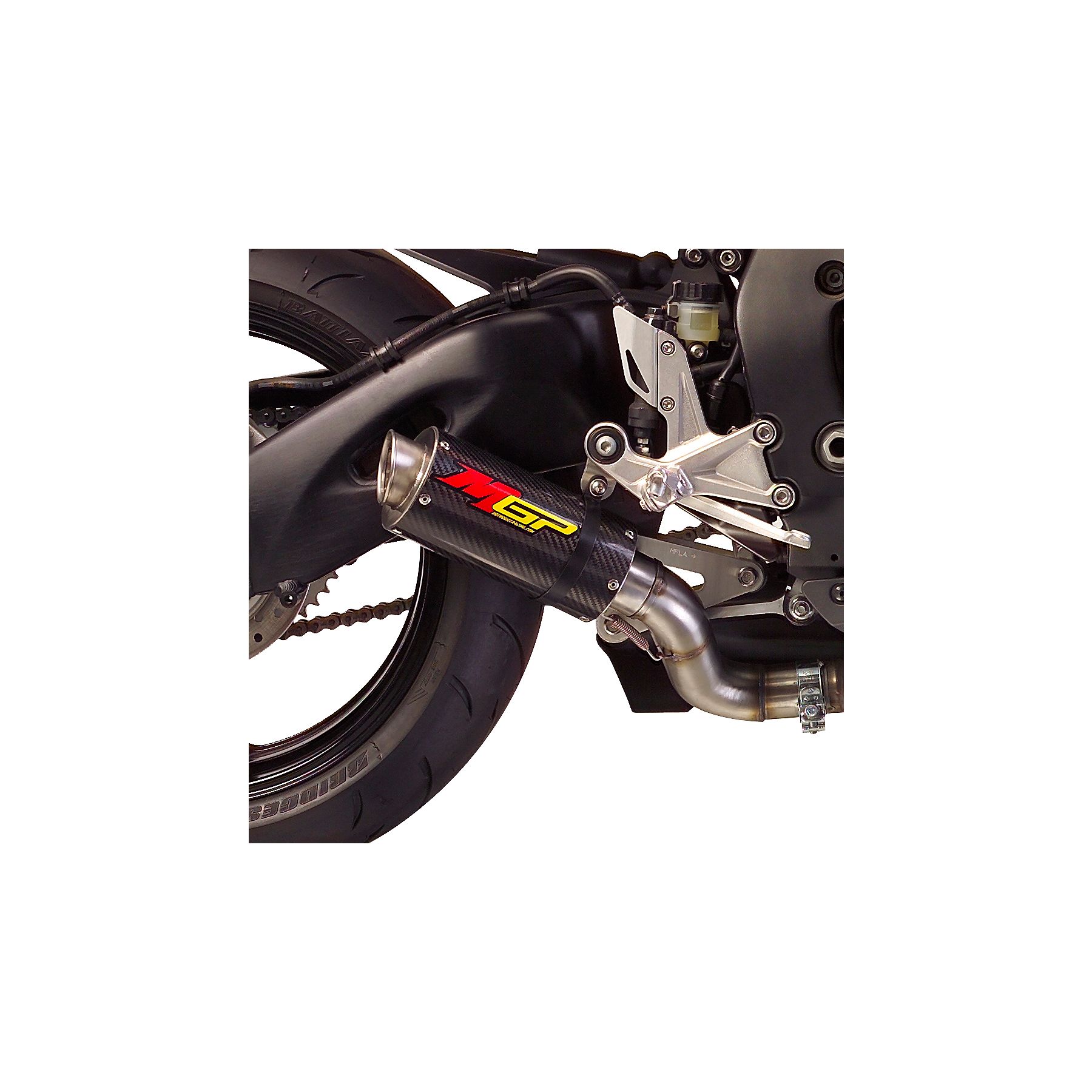 Hotbodies Racing MGP Slip-On Exhaust Honda CBR1000RR 2008-2011