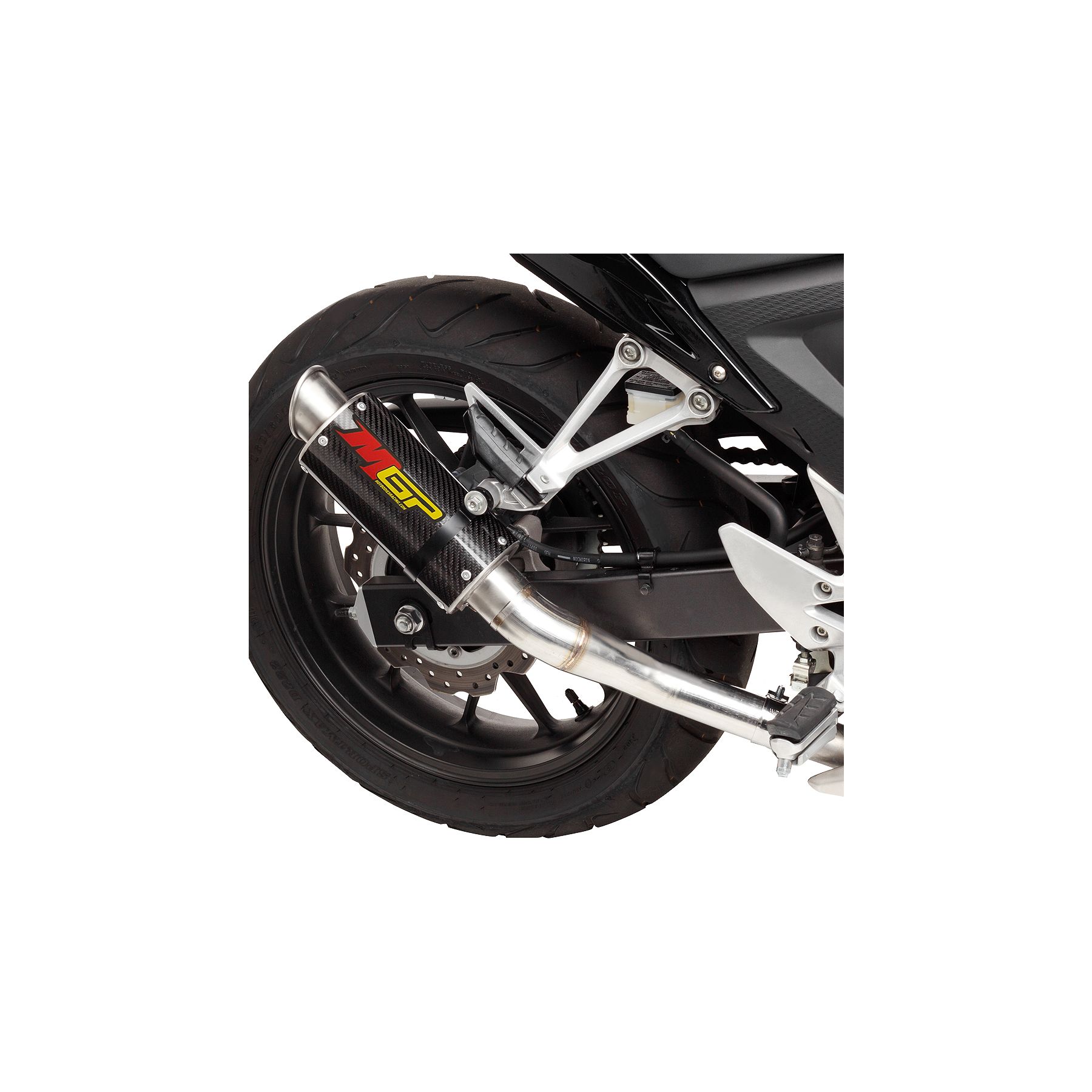 Hotbodies Racing MGP Slip-On Exhaust Honda CBR300R / CBR500R 2013-2020