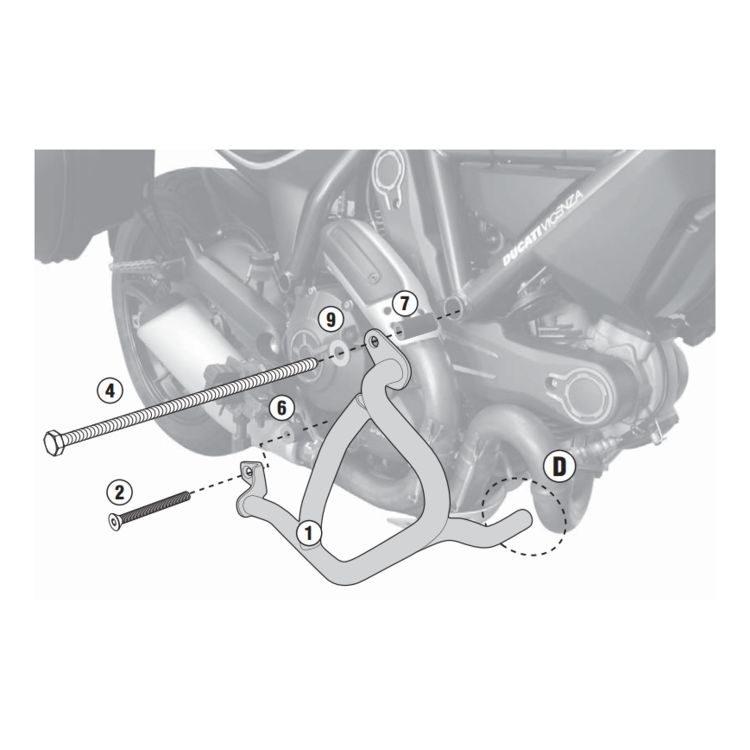 Ducati Scrambler Desert Sled Crash Bars Reviewmotors.co