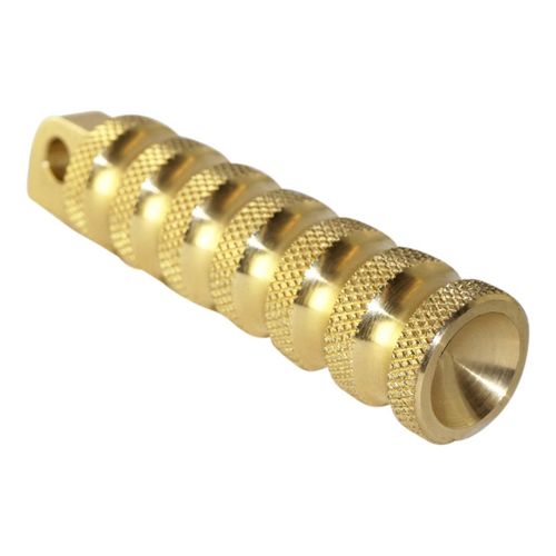 Brass Balls Cycles Ribbed Foot Pegs For Harley RevZilla