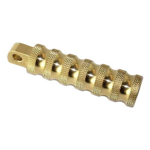 Brass Balls Cycles Ribbed Foot Pegs For Harley RevZilla