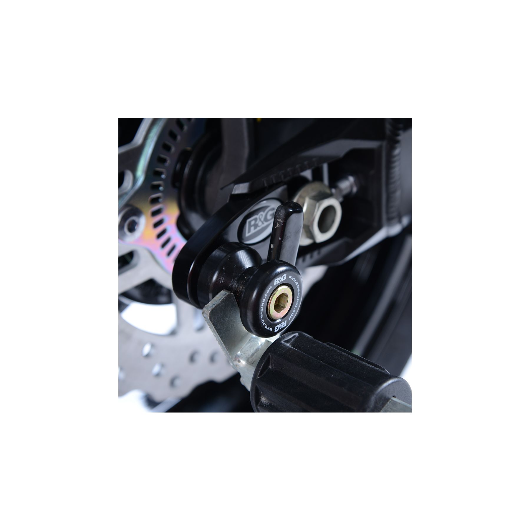 R&G Racing Offset Rear Spool Sliders Kawasaki Z900 2017-2024