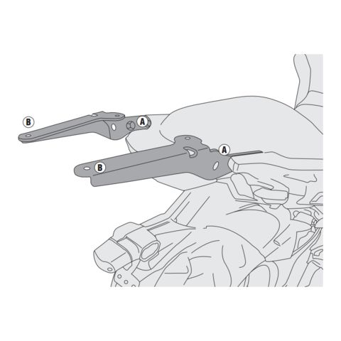 Givi SR4114 Top Case Rack Kit Kawasaki Versys 650 2015-2024