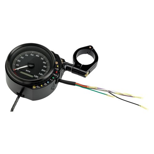 Joker Machine LED Speedo Relocation Bracket For Harley Sportster 19962013 RevZilla