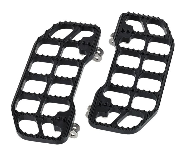 Joker Machine Serrated Floorboards For Harley FL 1984-2025 N/A