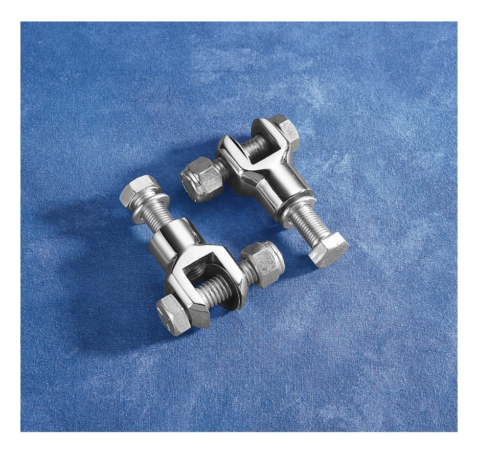 Drag Specialties Footpeg Clevis Mount For Harley Pair 3/8"-24 TPI