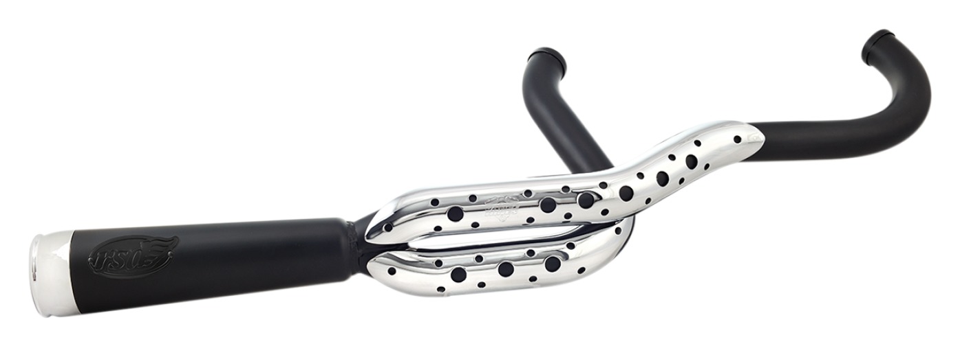 Roland Sands Track 2-Into-1 Exhaust For Harley - RevZilla