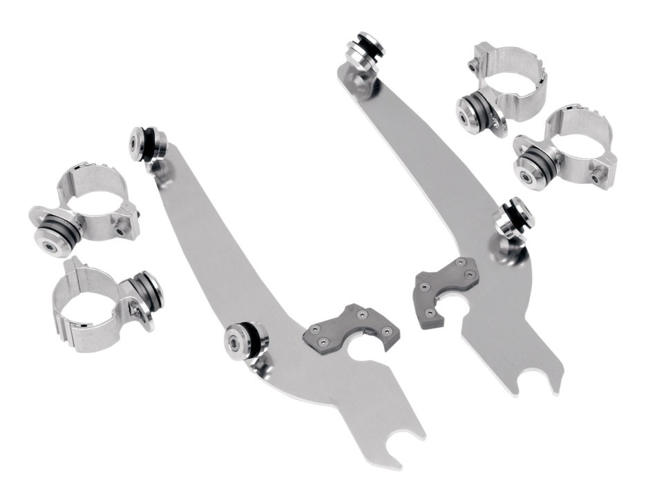 Memphis Shades Sportshield Trigger-Lock Mount Kit For Harley Big Twin / Sportster 1973-2022 N/A