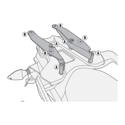 Givi SR7705 Top Case Rack Kit KTM 1090 / 1190 / 1290 Super Adventure