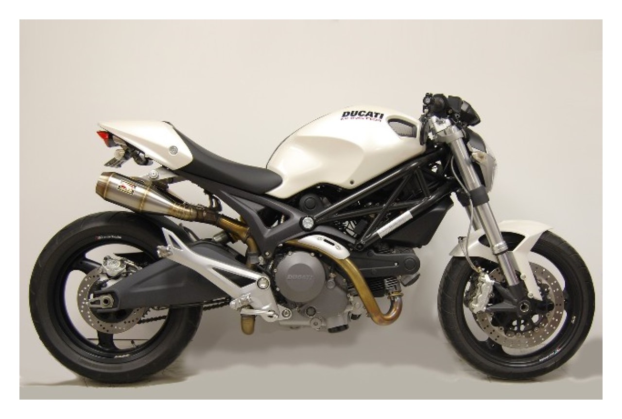 Competition Werkes GP Slip-On Exhaust Ducati Monster 696 796