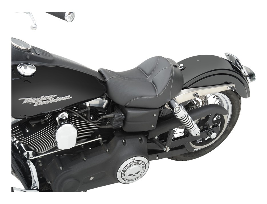 Saddlemen Dominator Solo Seat For Harley Dyna 2006-2017 - RevZilla