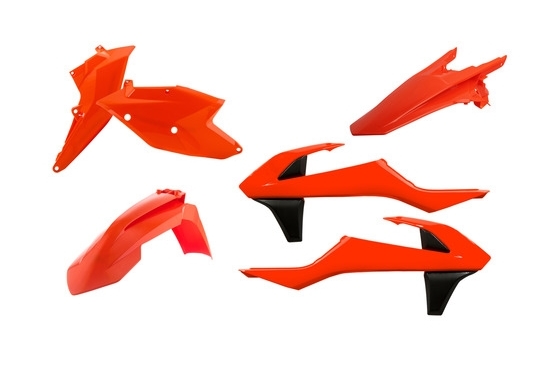 Acerbis Standard Plastic Kit KTM 150cc-500cc 2017-2019 N/A