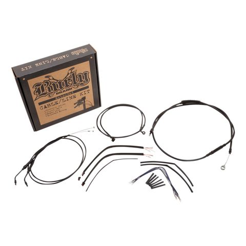 Burly Handlebar Cable Installation Kit For Harley Sportster 2014-2022