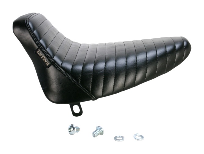 Le Pera Bare Bones Solo Seat For Harley Softail 1984-1999 Pleated