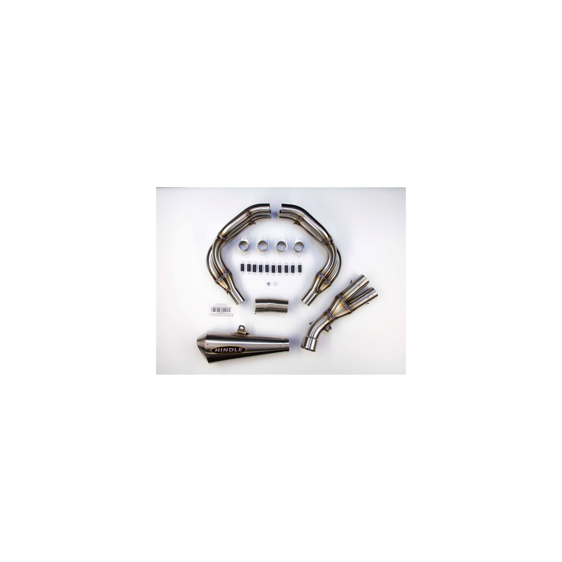 Hindle EVO Megaphone Exhaust System Yamaha R6 2006-2020