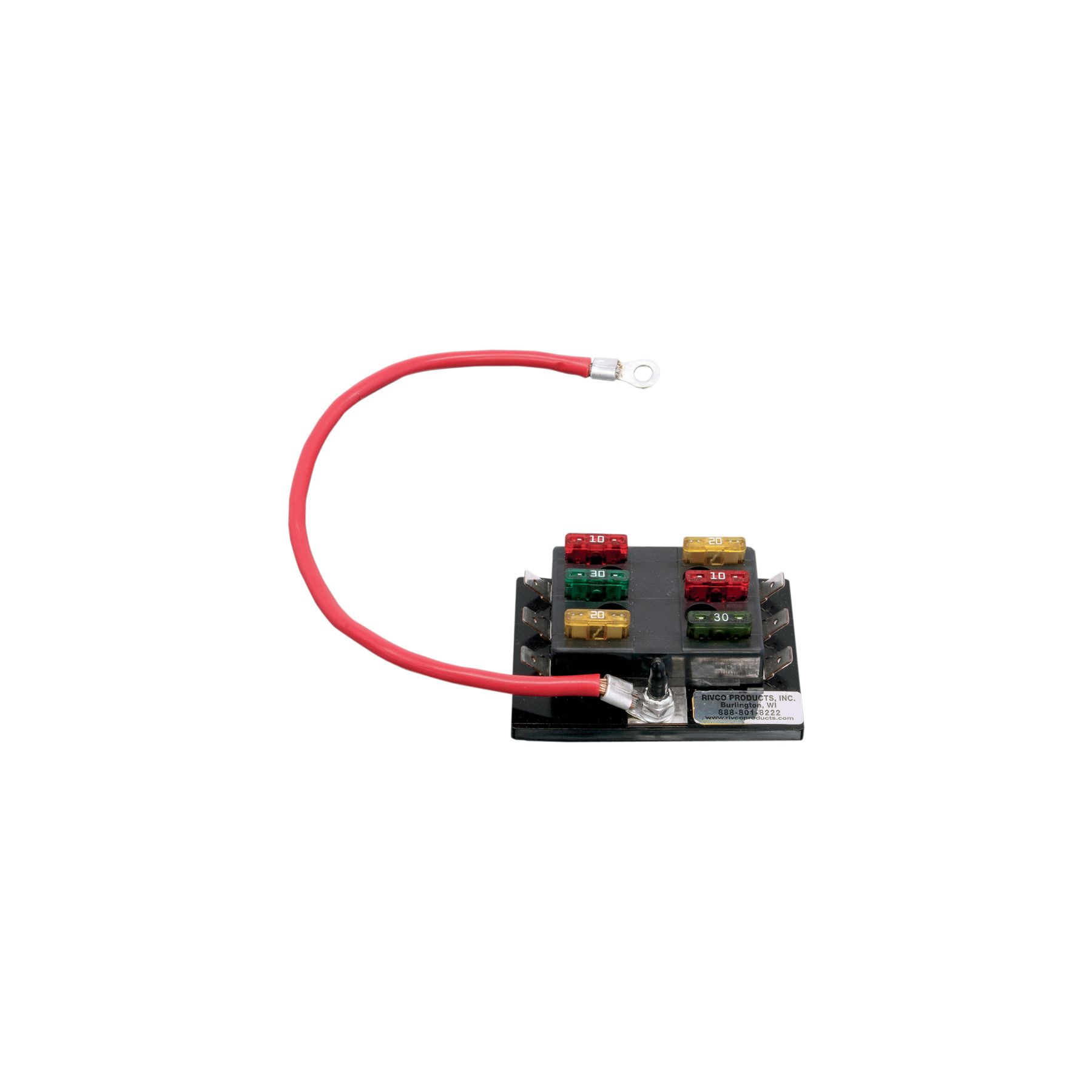 Rivco 6-Circuit Fuse Block