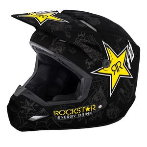 rockstar energy dirt bike helmet