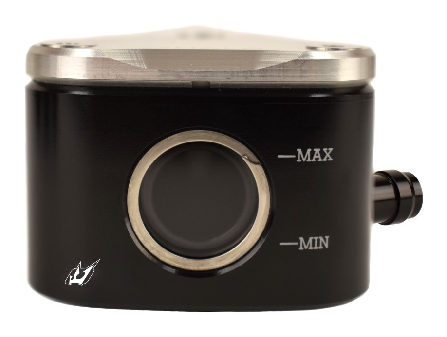 Driven Black 31cc Front Brake Reservoir Left Exit 16cc/Left Outlet