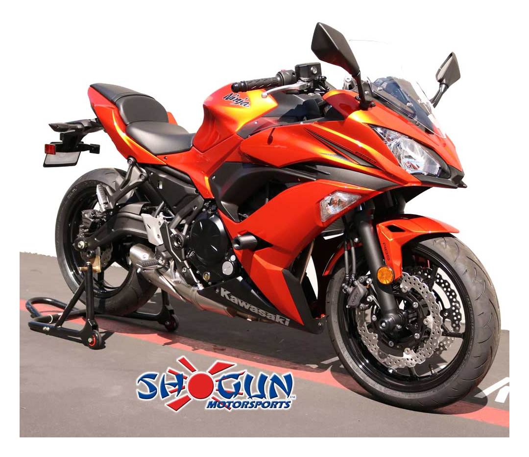 Shogun Frame Sliders Kawasaki Ninja 650R / Z650 2017-2019 | 10% ($6.00)  Off! - RevZilla