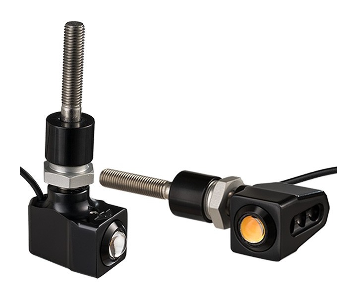 Joker Machine LED Single Rat Eye Mirror Mount Front Turn Signals N/A