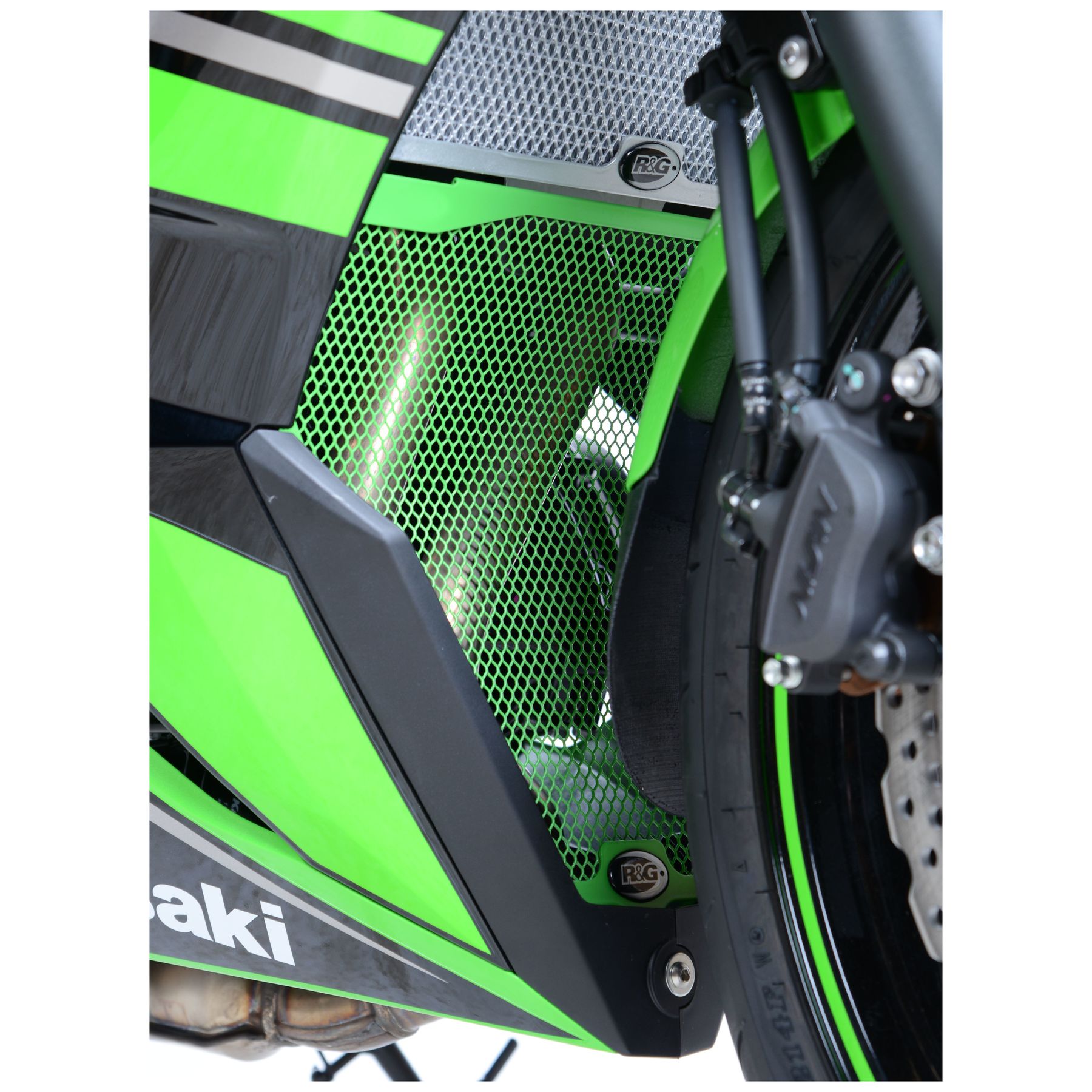 R&G Racing Exhaust Header Grill Kawasaki Ninja 650 2017-2025