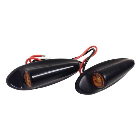 Eddie Trotta LED Front Turn Signals For Harley Road Glide