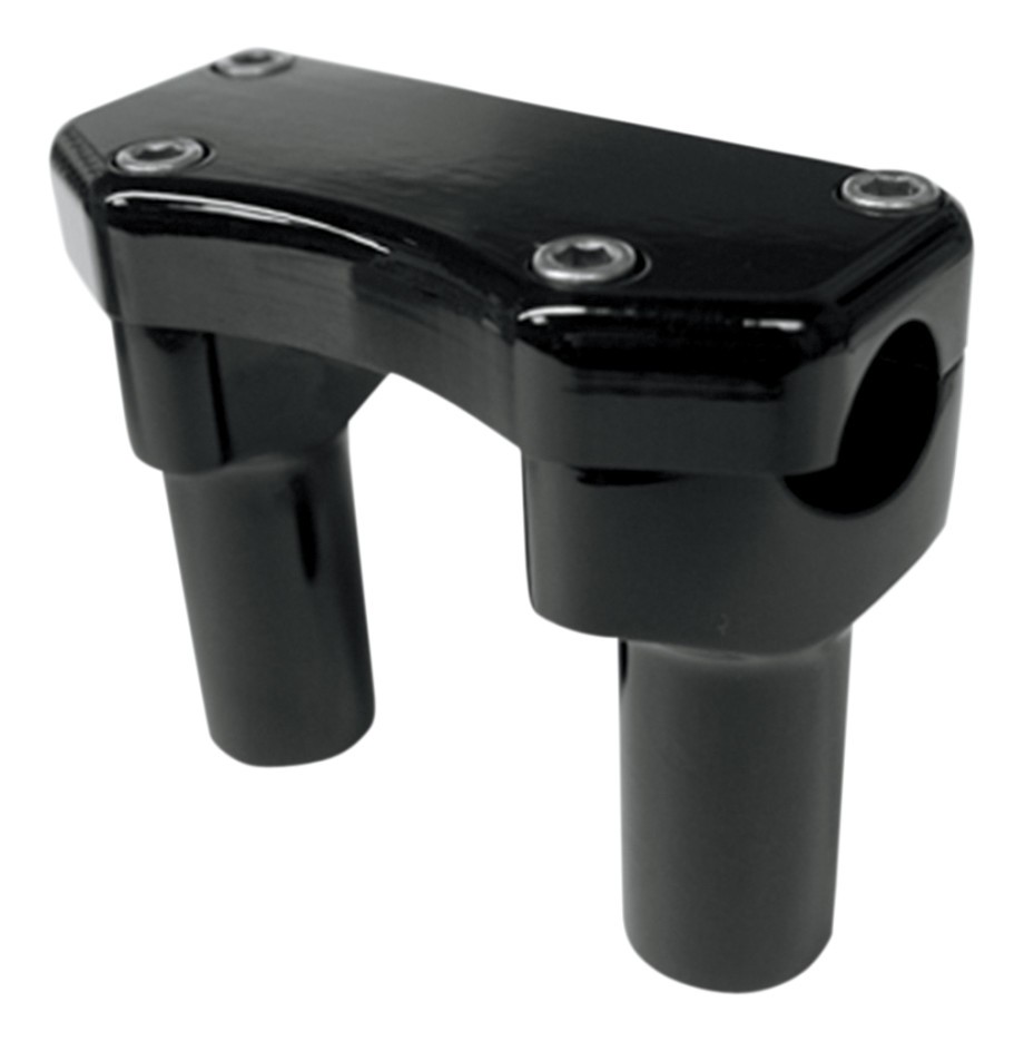 Drag Specialties 1" Handlebar Risers And Top Clamp For Harley 3"