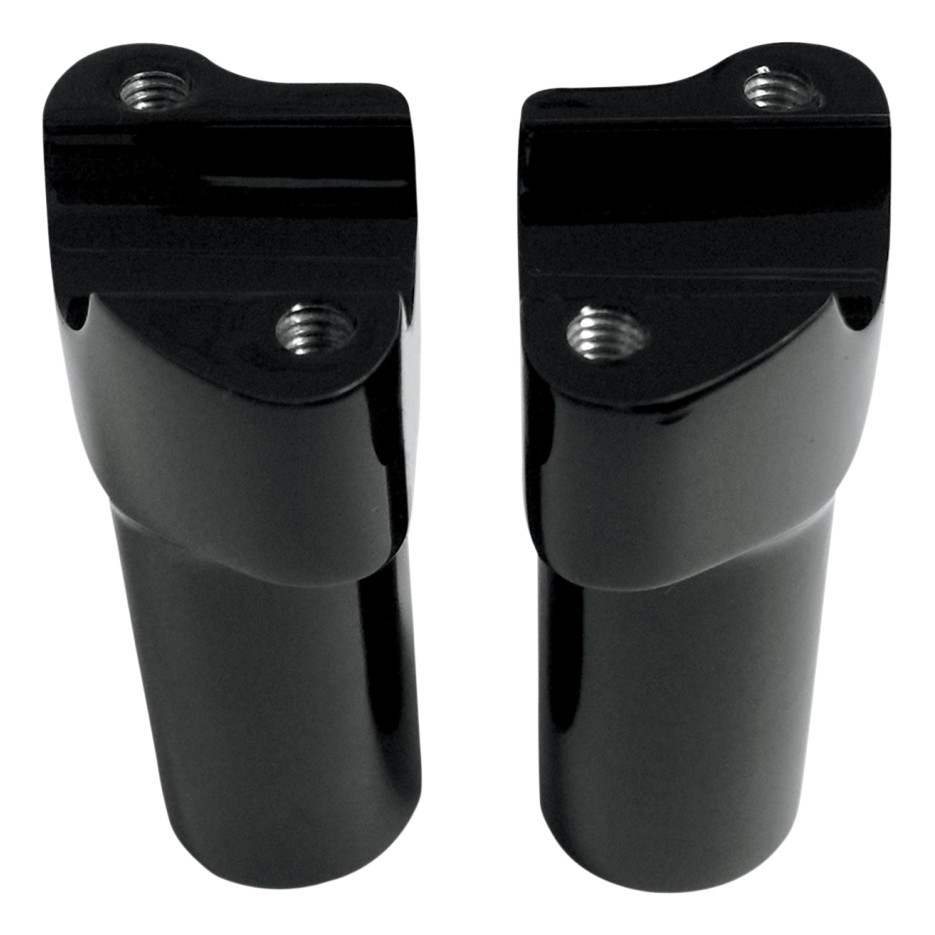 Drag Specialties 1" Handlebar Risers And Top Clamp For Harley 4"