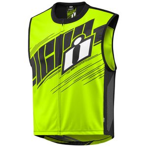 【新品未使用】STONE  MIL-SPEC VEST ICON Mil-Spec Reflective Motorcycle Riding Vest Orange SUPER SIZE