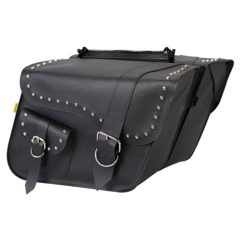 Willie & Max Ranger Studded Slant Saddlebags