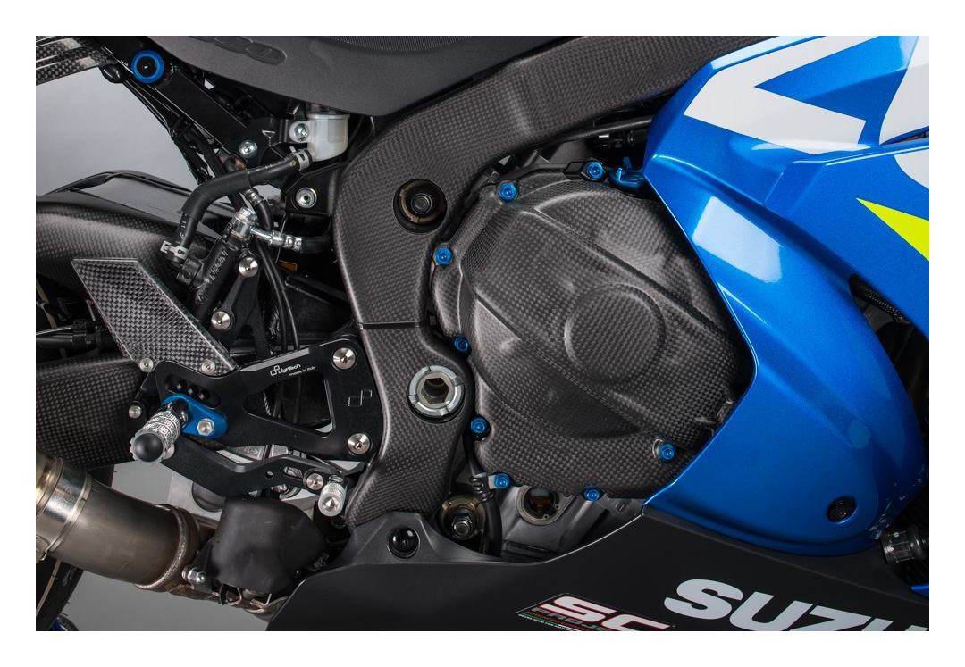 LighTech Carbon Fiber Clutch Cover Suzuki GSXR1000 / R 20172024 RevZilla