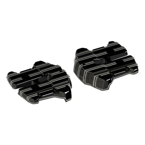 Arlen Ness 10-Gauge Rocker Box Top Covers For Harley