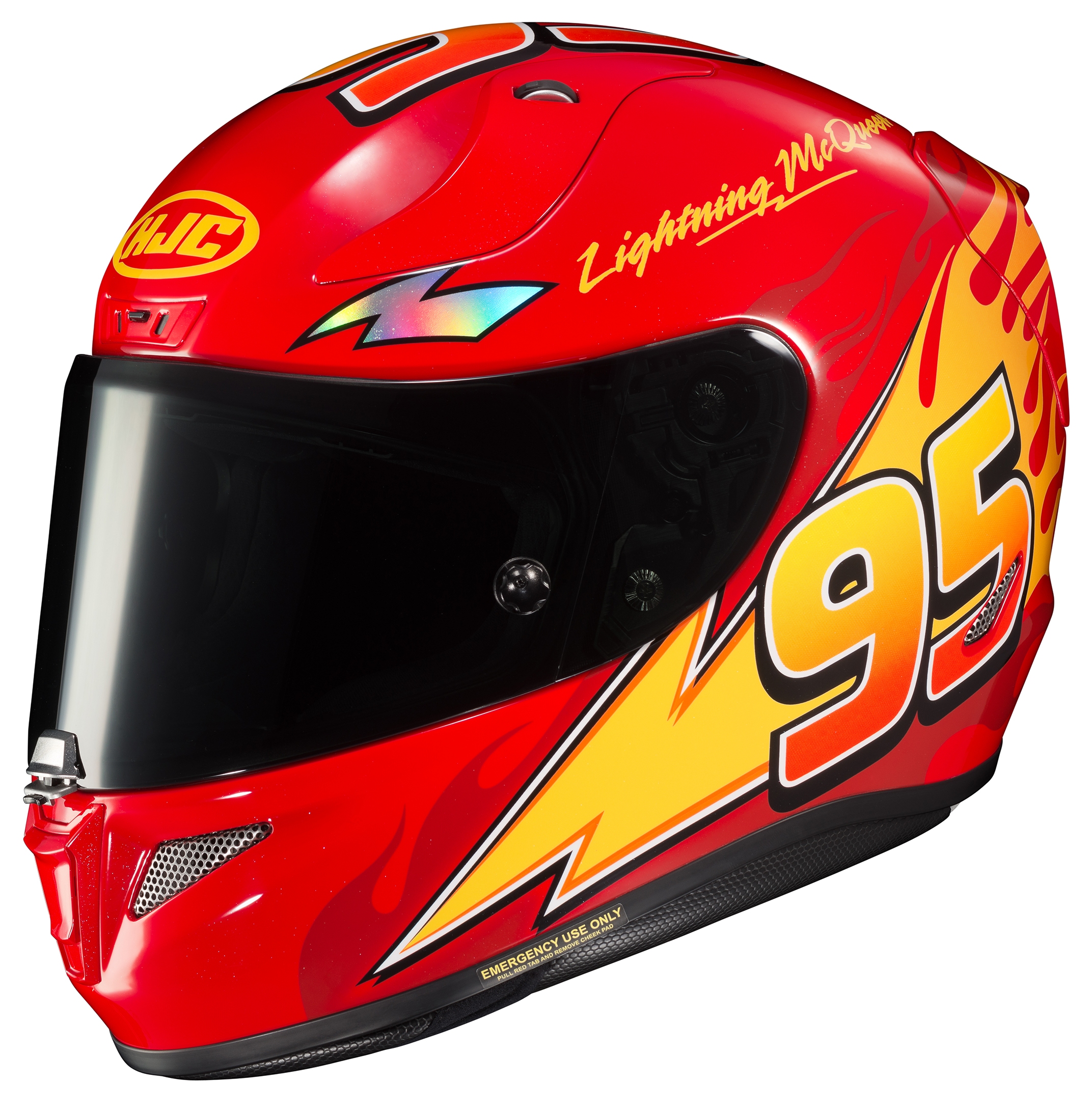 HJC RPHA 11 Pro Lightning McQueen Helmet (LG) 20 (120.00) Off