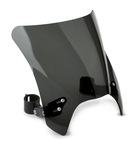 National Cycle Mohawk Universal Windscreen 31mm - 43mm O.D. Fork Mount Black - Straight Mounts