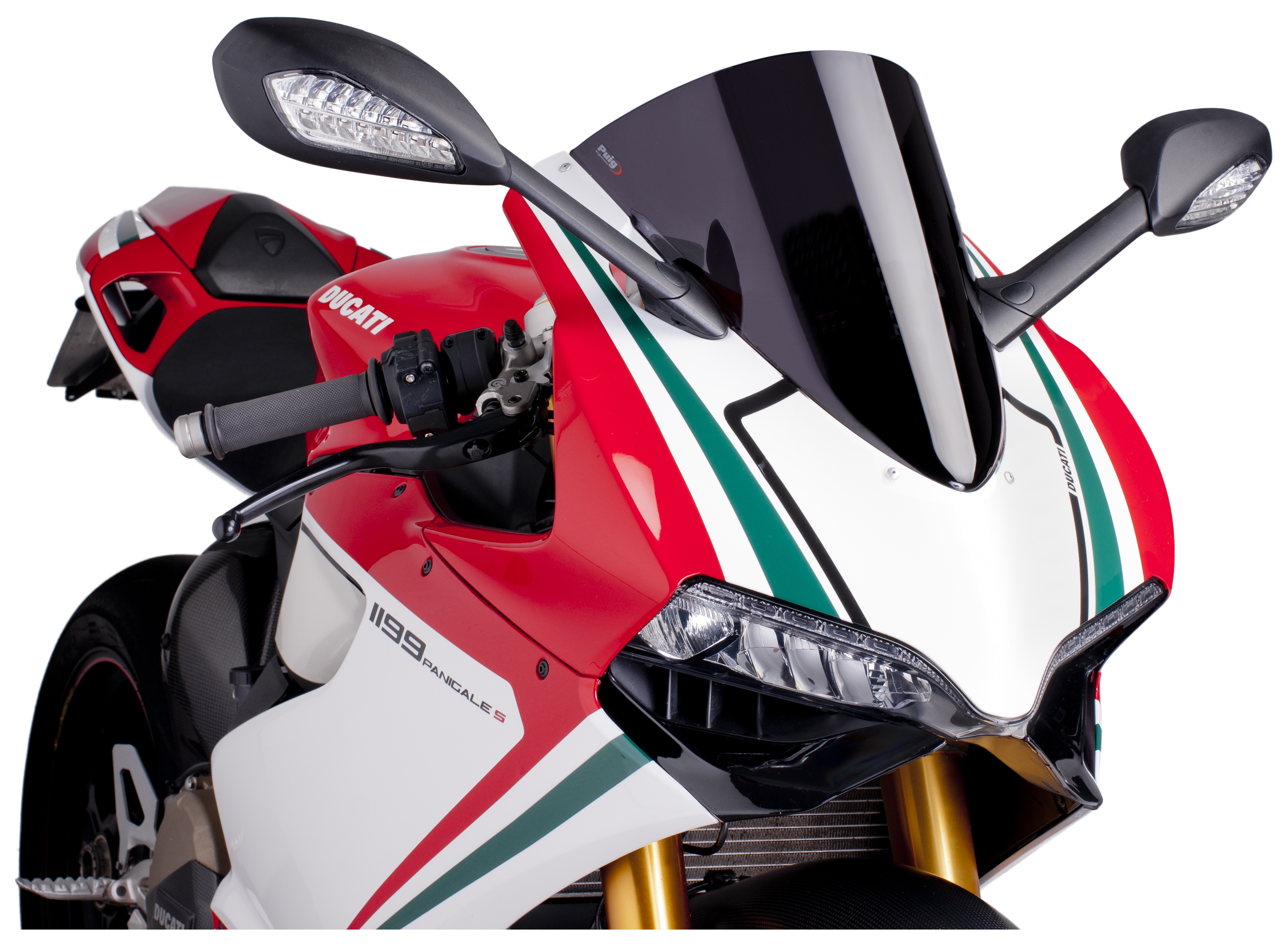 Puig R-Racer Windscreen Ducati 899 / 1199 Panigale 2012-2017 N/A