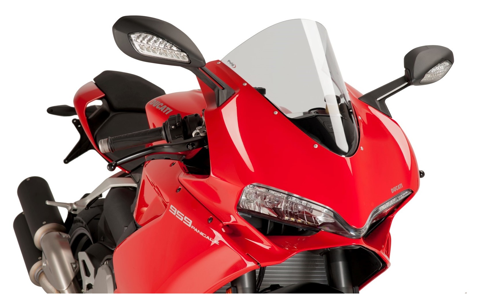 K  Puig R-Racer Windscreen Ducati 959 / 1299 Panigale / S 2016